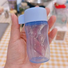 迷你依可瓶 90ml 便攜密封分裝瓶, 小萌瓶 新色 冰水藍, 1個