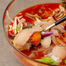 당일손질 우럭회 전복 물회 밀키트 2인분, 물회 2인분, 1개