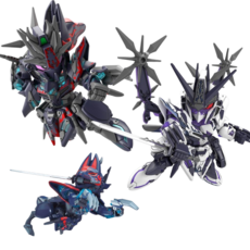 SD월드히어로 라이벌 사이조 델타 V 사스케 델타 프라홈정밀니퍼, 1개