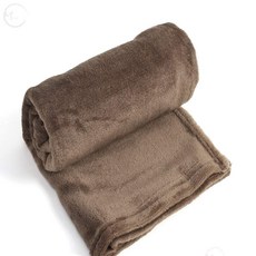 해들소다추천샵 극세사 항공담요 100x150cm 초코브라운 야외용담요