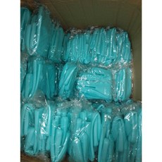 洗碗手套 韓版 矽膠帶菜瓜布 防水防滑廚房手套, 1個, 水湖綠(比較厚)
