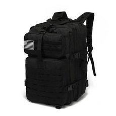 benkuku 男款大容量運動軍風後背包 45L