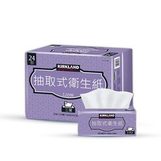科克蘭 KIRKLAND 抽取式衛生紙 半袋入(12包) 三層加厚 柔軟舒適 家庭號, 12個, 120張