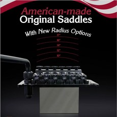 Floyd Rose USA Original 原廠CNC鍛造高階弦鞍套組，多種弧度可選，提升吉他音色與演奏手感, Gold 金色,10", 1個