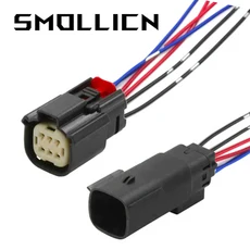 자동차 방수 커넥터 범퍼 라이트 안개등 플러그 쉐보레 호환 캐딜락 호환 포드 호환 뷰익 호환 6 핀 33472-, 05 20 sets