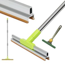 듀얼 구리 블레이드가 있는 반려동물 제모용 마브리즈 카펫 갈퀴 카펫용 57인치 롱핸들 제모제 캣독 제모제 스크레이퍼, Green, 그린