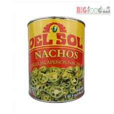 델솔 나쵸 할라피뇨 2.892kg/할라피뇨/피클/토핑, 2.892kg, 1개