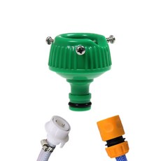 수도꼭지 물호스 연결 커넥터, 1개