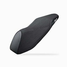 고밀도 더블레이어 메쉬 쿨시트 안장커버 PCX125 엔맥스 NMAX XMAX300 통풍 방열 여름 그물망, 1개, 블랙