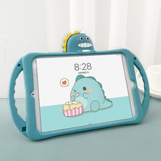 [ 아이패드 케이스] 실리콘 케이스 거치대 손잡이 귀여운, 1개, F. 손잡이 달린 피카츄 스탠드