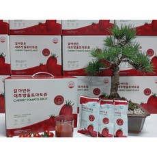 [3박스] 진한 토마토원액 걸쭉하게 갈아만든 대추 방울토마토즙 120ml x 50포