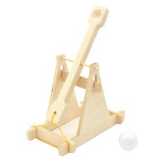 관성원리체험 간이 투석기 만들기 5인 간단한조립 과학수업 초등diy만들기세트, 1세트