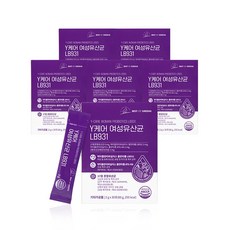 베스트오브그린 와이케어 여성 질 유래 유산균 LB931, 6개, 60g