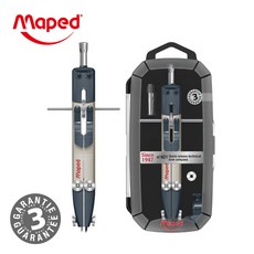 Maped 科技金屬弓型兩用圓規 n°421, 1個