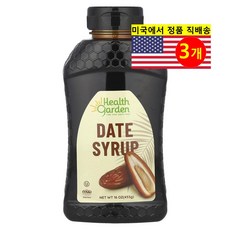 Health Garden 달콤한 에너지 감미료 오가닉 대추야자 시럽 453g 1개, 3개