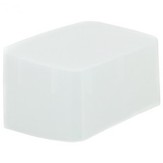 JJC美緻副廠Metz肥皂盒柔光盒FC-64AF1柔光罩soft box適mecablitz 64 AF-1, 1個, 白色