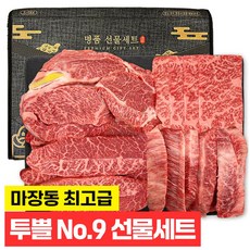 푸드지 마장동 최고급 한우 1++ 투뿔 선물세트 3호, 1세트