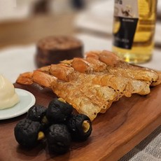 쫀득하고 탱글한 수제 새우포 맥주 와인안주 술안주베스트 주전부리 6~8미(60g), 1개, 6~8미(60g) 진공포장