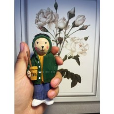 椴木 帽衫小熊 玩偶, 如圖所示, 1個