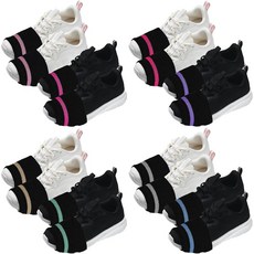 Haysandy 8쌍 댄스 슈즈 커버 오버 슈즈 댄스 슈즈 커버 댄서 여성용 댄스 슈즈 커버 (캔디 색상 웜 스타일)