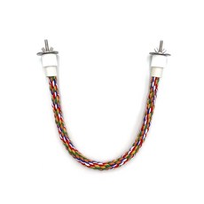 앵무새 사다리 고정형 로프횃대 1.6 x L55cm 사랑 모란 왕관 코뉴어 퀘이커, Φ1.6 x L55cm, 1개