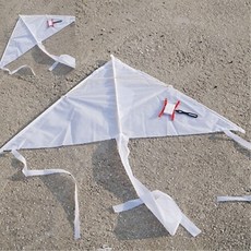 야외놀이 활강연 줄감개포함 어린이 연날리기용 연만들기키트 유아연 초등DIY 연DIY, 1개