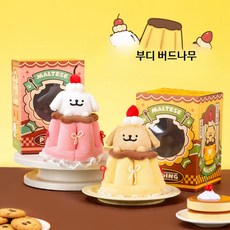 몰티즈 리트리버 마스코트 인형 강아지 동물인형 선물용 대형, 1개, A_화이트 버전, 1cm