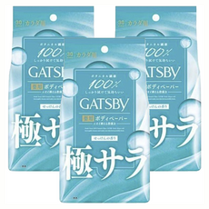 갸스비 바디 페이퍼 비누향 파우더 타입 30개입, 3개