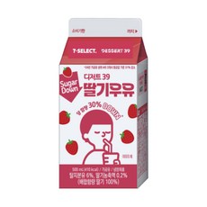 디저트39 딸기우유, 4개, 500ml