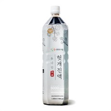 유나인베이스 헛개진액 1.5L, 5개