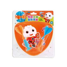 FOOD超人 飛鏢吸盤黏黏球組 3歲以上, 詳見包裝