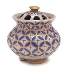 【新月集】清水燒 七寶香爐, 1個