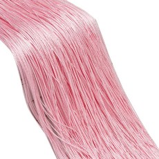 문짝 스크린 스레드 커튼 거실 리본 스트링 분배기 블라인드 암호화 유형 100cm x 200cm, Pink