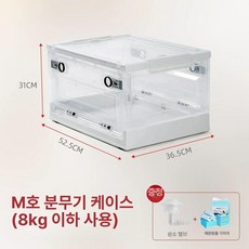 저소음 산소생성기 강아지 공기순환 산소방 반려견 가정용, M 산소 박스 7.5kg이하 +산소 밸브, 기본 모델명/품번