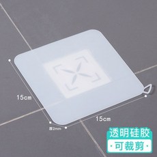 硅膠防臭地漏蓋 衛生間防蟲器, 白色