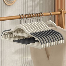 어깨뿔방지 논슬립 회전형 옷걸이, 그레이, 50개