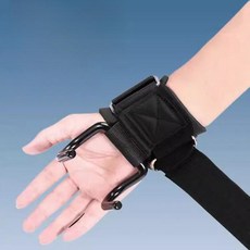 턱걸이용 후크 손목밴드 리프팅 핸드 장갑 밴드 스포츠 지지대 철봉 손목랙 턱걸이, 1개