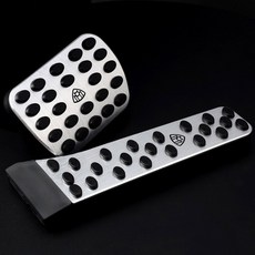 벤츠 마이바흐 알로이 페달 커버 세트 S클래스 S400 S600 S560 S450 S600L GLS450 S680 부품, 벤츠 20-23 GLS  스로틀+브레이크