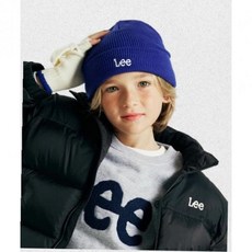 매장정품 리 LEE 키즈 베이직 로고 비니 블루 LK2504BN01BL V1LDE 1386648
