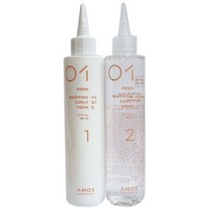 아모스프로페셔널 휘핑 컬리 펌 1제 150ml + 2제 150ml, 300ml, 1개
