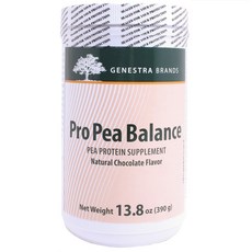 GENESTRA BRANDS Pro Pea Balance蛋白粉 巧克力口味, 390g, 1個
