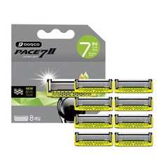 DORCO 刮鬍刀刀片, 8件, 1個