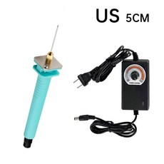 조절 가능한 온도 폼 절단 절단기 240V 휴대용 스티로폼 펜 커터 DIY 110V 전기 폴리스티렌, US 5CM