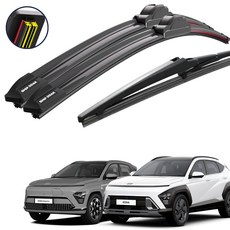 쉽딱 트리플 전면 후방 와이퍼 3P 세트, 디올뉴코나 (23~현재)