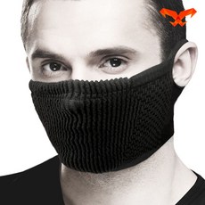 나루마스크 F5s 필터링 스포츠 마스크 / 자외선 미세먼지 차단, 블랙, 1개