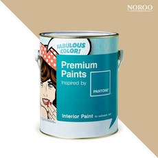 노루페인트 팬톤 내부용 실내 벽면 무광 페인트 4L, 14-1116 Almond Bff, 1개