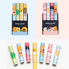 카카오 리틀프렌즈 연필캡 세트 B 핑크, 2개