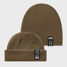 엘엠씨 LABEL SHORT BEANIE khaki beige 227214
