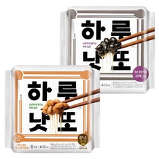 CJ 즐거운동행 하루낫또 364g (45.5gX8입) + 하루낫또 국산검정약콩 364g (45.5gX8입), 2세트, 728g