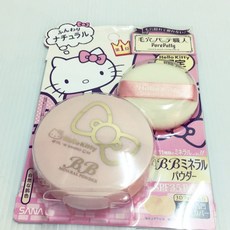 SANA Hello Kitty 毛穴職人 BB礦物粉餅 SPF35, 1個